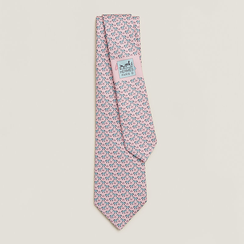H Cheval tie 7 cm | Hermès Thailand